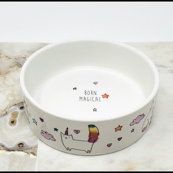 🦄  ISO 🌈 Fringe Studio Cat Unicorn Bowl (not for sale) - Picture 1 of 1
